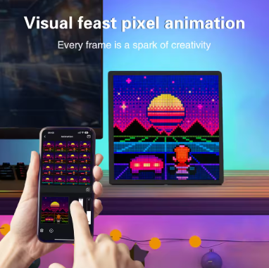 Display Pixel Art RGB Progammabile